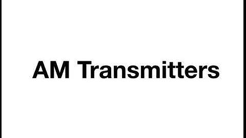 AM Transmitter | High level  Transmitter | Part 1