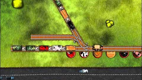 Flash Game - Railroad Shunging Puzzle (Puzzle, Trains)