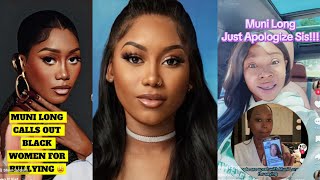 Celebrity MUNI LONG CALLS OUT BLACK WOMEN FOR BULLYING,TALKING ABOUT HER PERSONALITY AND NOSE JOB Profile