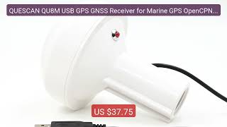 QUESCAN QU8M USB GPS GNSS Receiver for Marine GPS OpenCPN USB... — Amazing Value 2026 | Must Have!