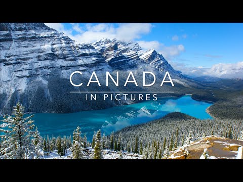 Beautiful Places - CANADA Pictures with  Music