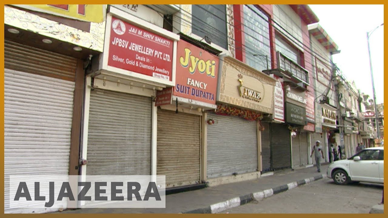 🇮🇳 إضراب التجار في نيودلهي بالهند احتجاجًا على إغلاق المحلات | الجزيرة الإنجليزية