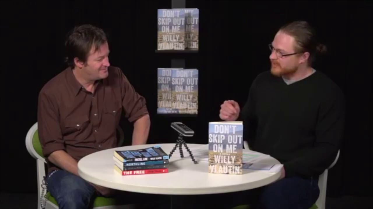 Author Willy Vlautin and LLF's Chris Connolly on Facebook Live - 2/13/18