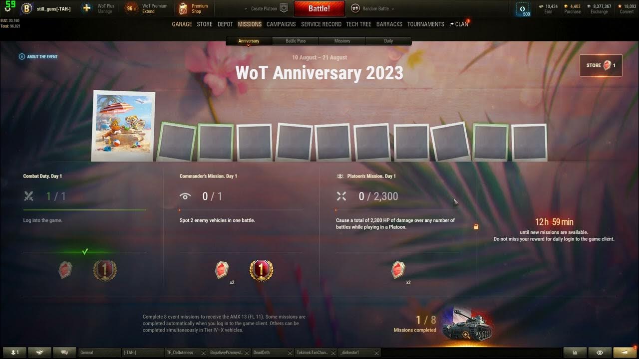 World of Tanks Anniversary Easter Egg YouTube
