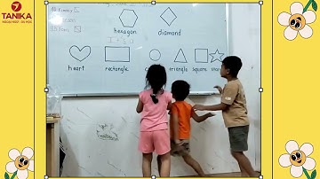 SHAPES – Học tiếng Anh qua hình dạng | English for Kids with Tanika