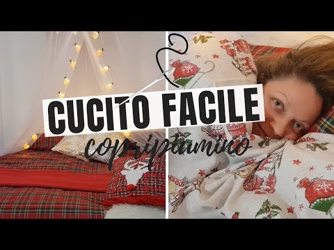 CUCITO FACILE: PROGETTO COPRIPIUMINO FAI DA TE