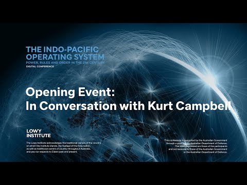 Digital Conference: The Indo-Pacific Operating System - Opening Session