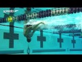 Техника плавания на спине(поворот) Лохте Ryan Lochte   Backstroke Turn Technique