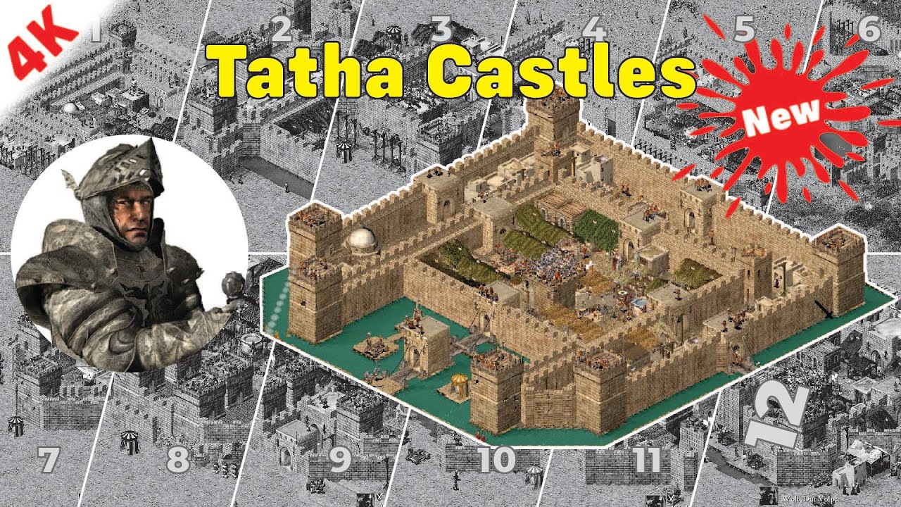 🐺🏰 Wolf ~ All Tatha Castles | Stronghold crusader