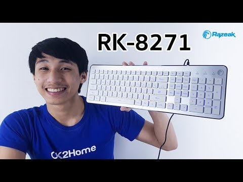 Razak Rk รีวิว Razeak RK-8271 เงียบและเรียบมากๆ นุ่มนิ้วสุดๆ - YouTube