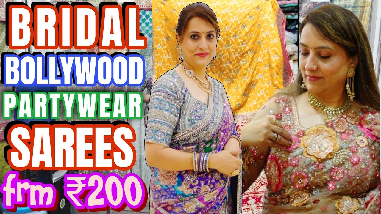 दादर Bridal Silk & Heavy Designer Sarees- Bollywood & Celebrity Style Sarees for Bride 😍 Work Sarees