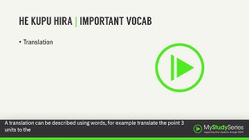 Transformations and translations - Geometry in solving problems