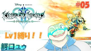 【キングダムハーツ2FM】Lv1でも闇etc…と戦えます！ #05 【鰐口(わにぐち)ユウ Vtuber】