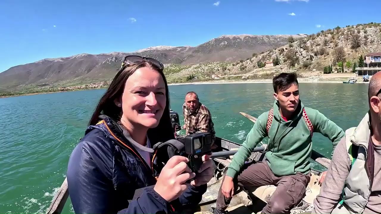 Albania. Beautiful lake Prespa