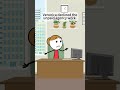 Veronica declined the unpaid agency work. #worklife #animation #manager #funny