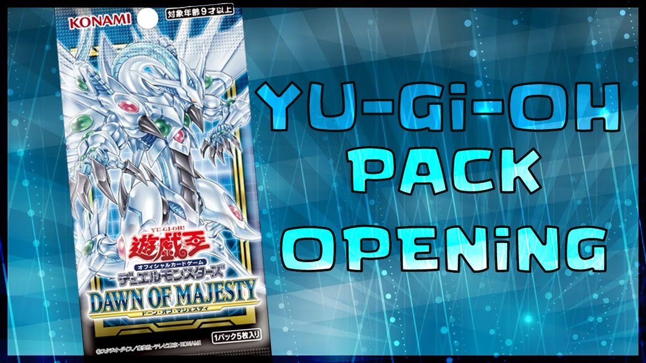 YuGiOh Pack Opening - Dawn of Majesty! 2/30 packs opened 