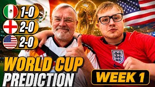 World Cup 2026 Gameweek 1 Predictions 🔥 Every Match Predicted