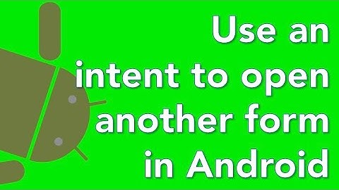 Android App Custom List Adapter 08 intent to open another form