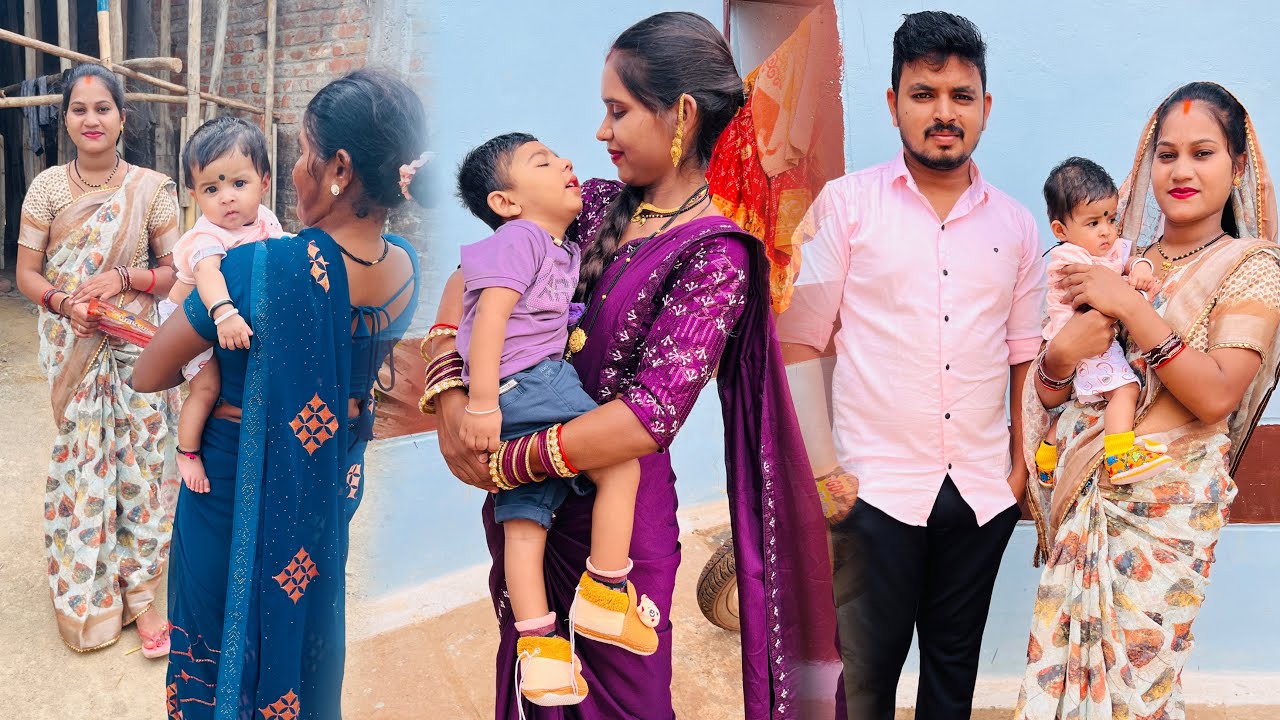 सोनिया आऊ भाभी चले गए अपने मायके 🥰😍 आषाढ़ू मनाने