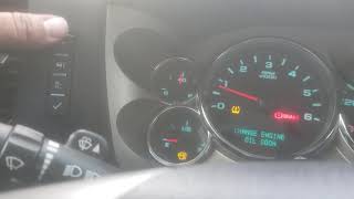 How to: Reset the Oil Life on a 2008 Chevrolet Silverado