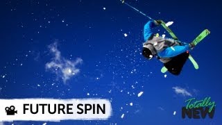 Line 2014 Future Spin Skis - SPIN TO WIN. IT'S EASY! DON'T STOP. KEEP GOING! TOTALLY NEW PARK SKIS
