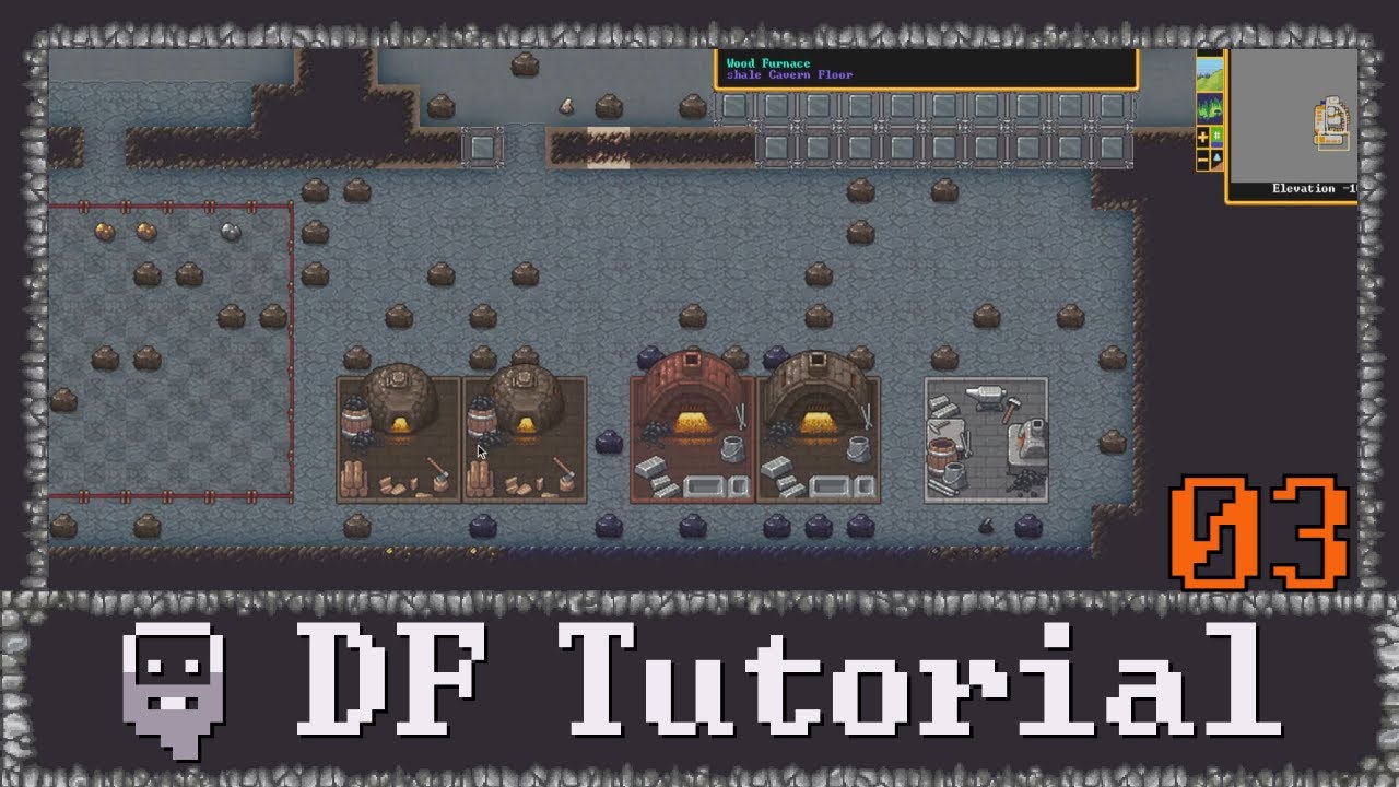 Dwarf Fortress Your First Fortress Tutorial Lets Play 03 (Metal
