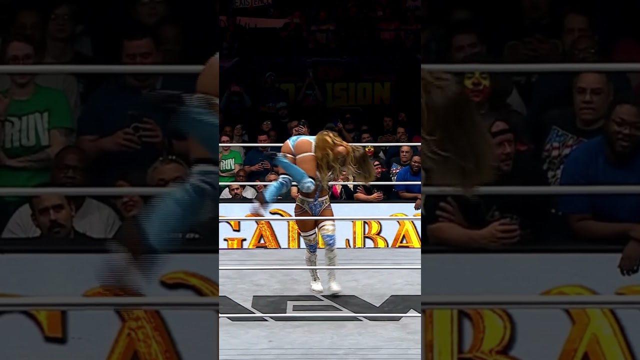 Anna Jay was helpless in the hands of Megan Bayne during AEW Collision!