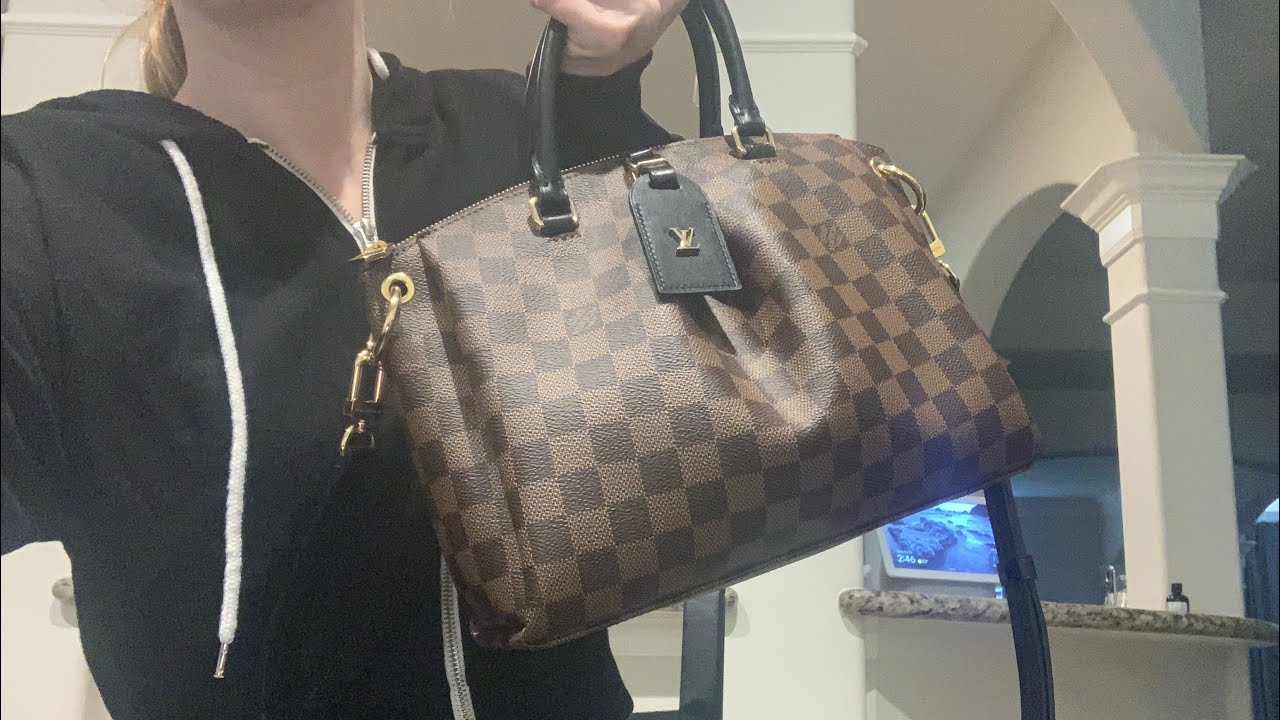 Louis Vuitton Odeon pm tote in depth review, what fits + mod shots on the  body 