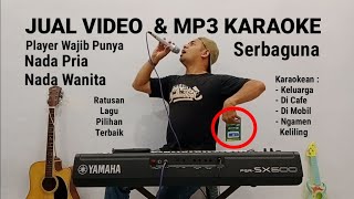 FOR SALE: COLLECTION OF HUNDREDS OF MP3/WAV KARAOKE TRACKS (MALE & FEMALE KEYS)