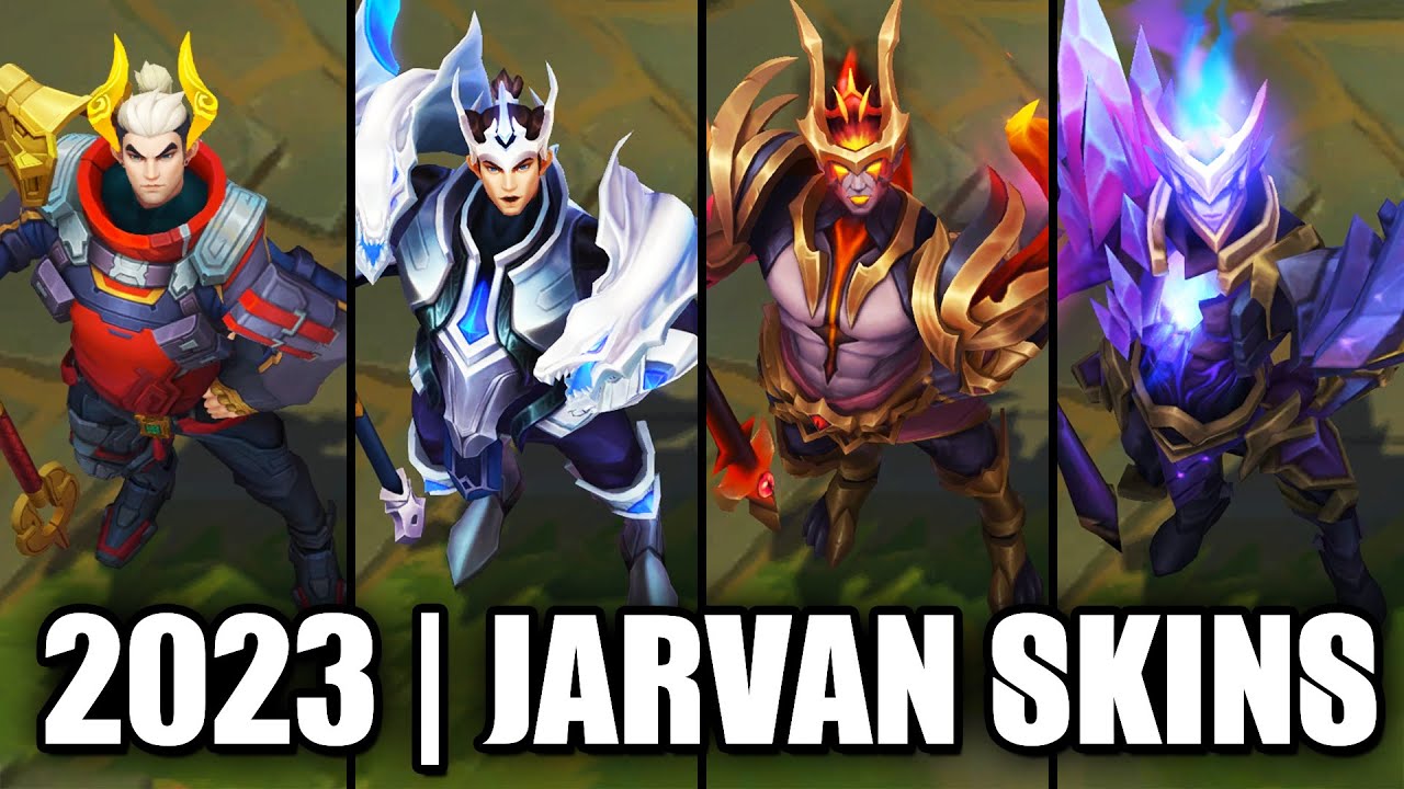 ALL JARVAN SKINS SPOTLIGHT 2023 | League of Legends - YouTube