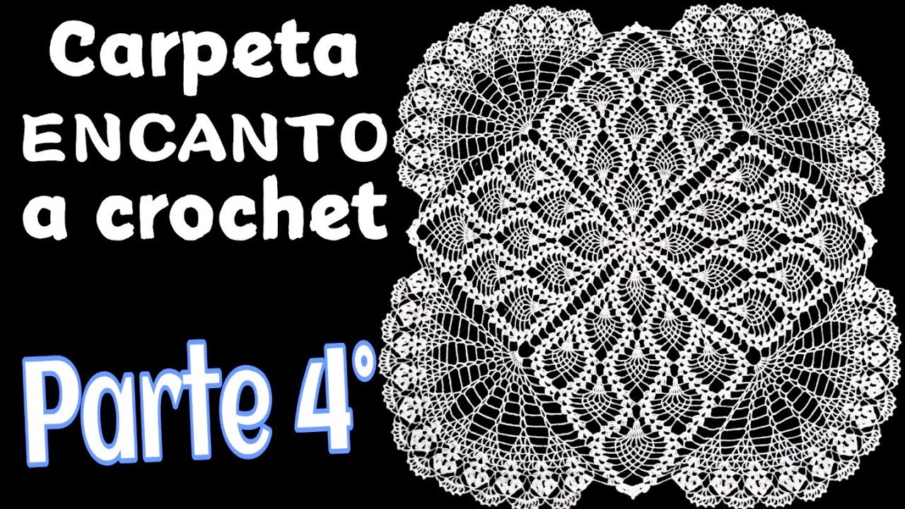 Carpeta Cuadrada ENCANTO a Crochet. Parte 4°