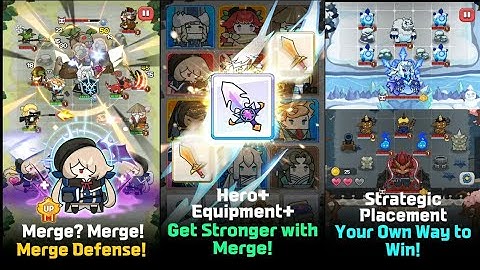 Guardian Merge: Random Defense Android gameplays