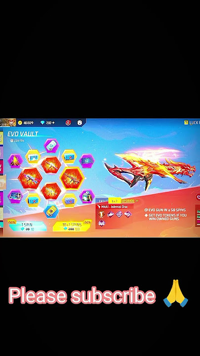 New Evo Ak47 Skin 1 Spin Trick😍Evo Vault Me Kitna Kitna Diamond Lagega |Free Fire New Event#freefire