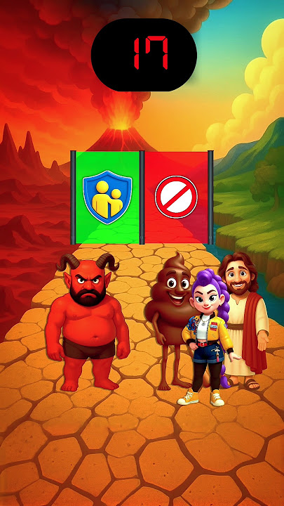 Heaven or Hell_ Help Jesus Choose Heaven #jesus #jesusquiz