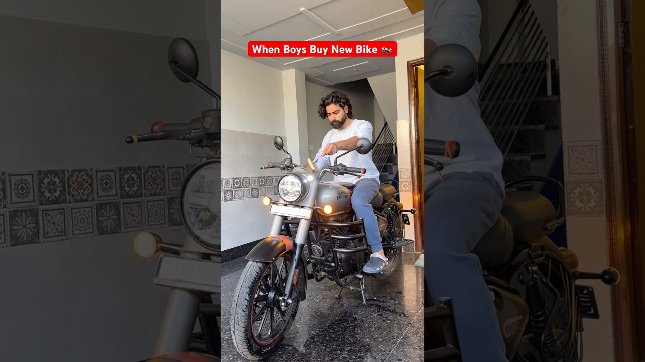 When Boys Buy New Bike 🏍️ #shorts #teratrigun #INDvSA @StarSportsIndia