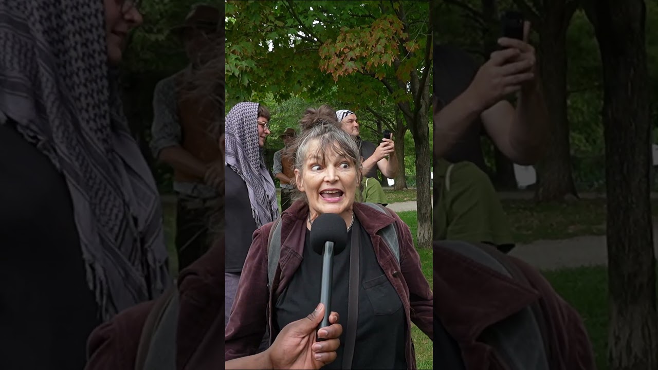 I Asked a Counter-Protester: What is a Real Canadian? | Toronto Canada First Rally