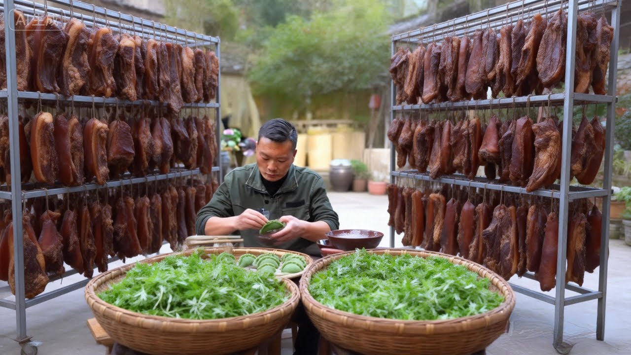 不是普通青团！用 “果花” 做的清明果，咬开全是家的烟火气！