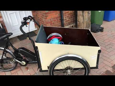 Christiania Cargo Tricycle with Electric Conversion walk-around