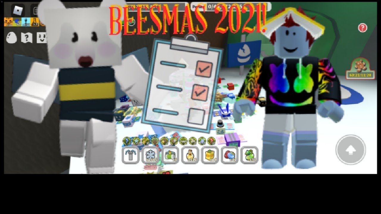 All Bee Bear quests for part 1 (Beesmas 2021!) YouTube