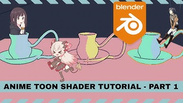 How to use the toon shader in Blender 3.3 [Blender Toon Shader]