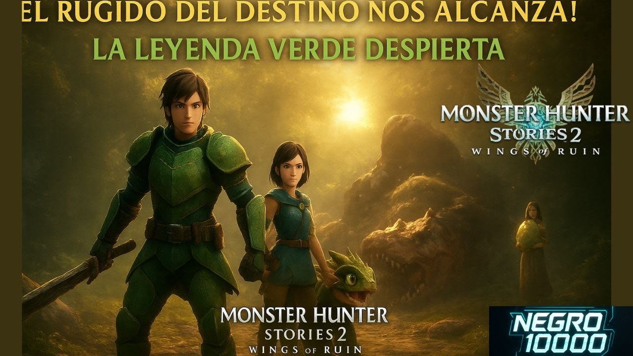 Monster Hunter Stories 2: Wings of Ruin | Anjanath vencido, huevo conseguido… la saga sigue! | 2025