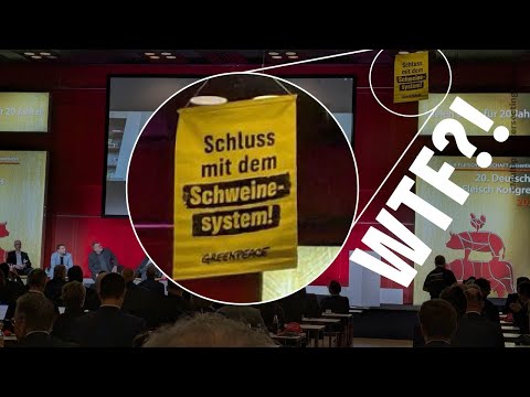 🤫 UNDERCOVER: Aktivist:innen crashen FLEISCHKONGRESS 🚨