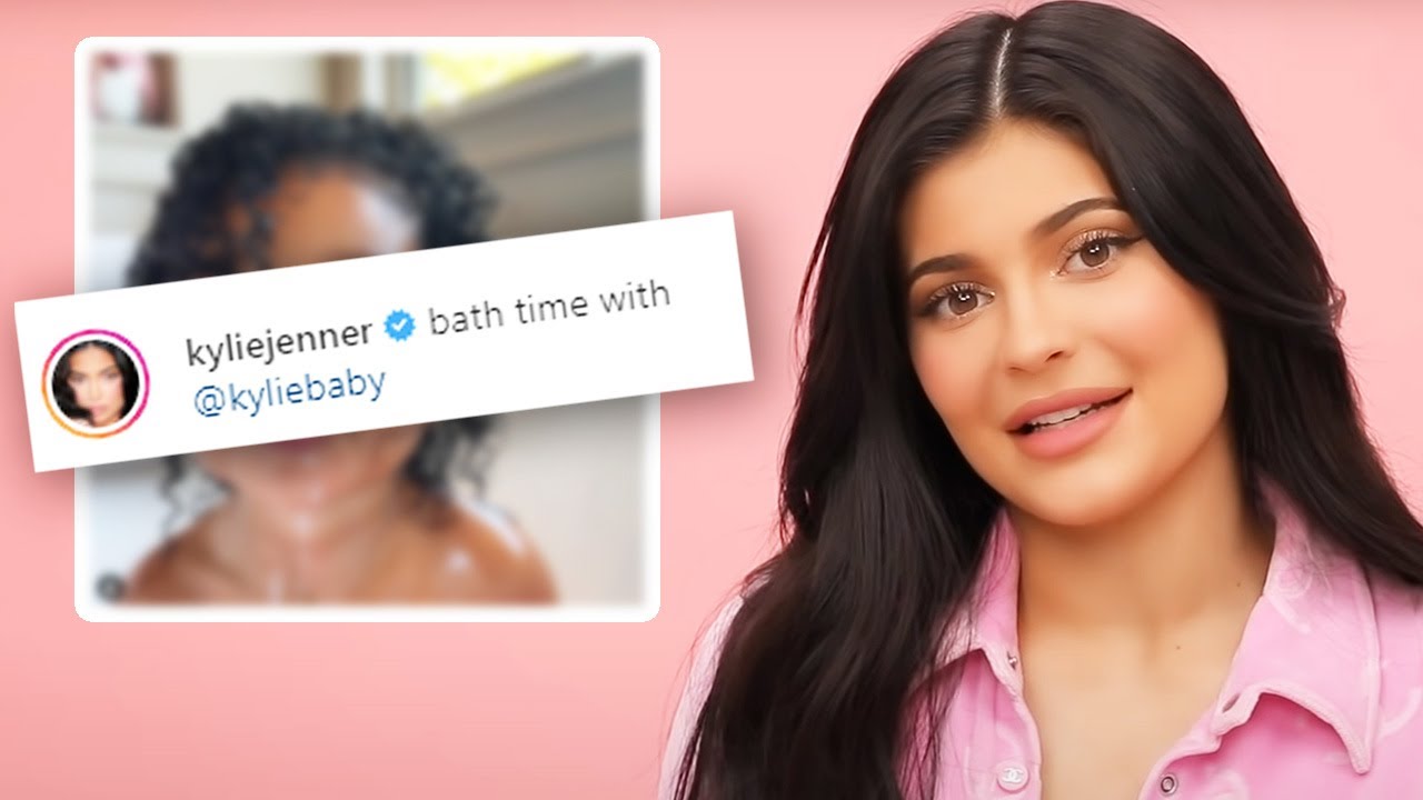 Kylie Jenner & Stormi Reveal 'Kylie Baby' In Bath Time Pic