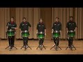 UNT Snare Drum Line: Bryce Gardner - Blue Sparkled Bungalow (2016)