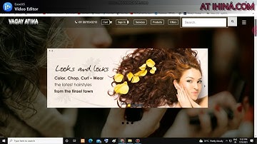 Responsive Beauty parlour Website using Html,Css and javascript | | Complete website