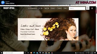 Responsive Beauty parlour Website using Html,Css and javascript | | Complete website screenshot 2