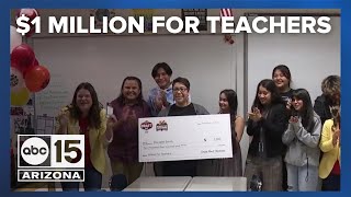 Arizona teachers granted $1 million in 'wishes'