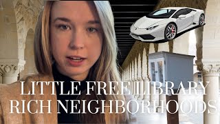Little Free Library Vlog Palo Alto and Menlo Park California