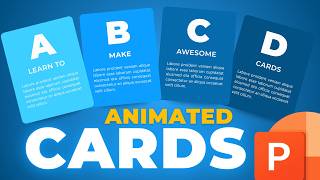 How To Make Cards Fly Out In PowerPoint So Easily!