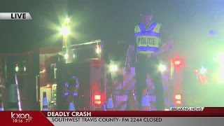 One Killed On Bee Cave Road After Vehicle Crashes And Catches On Fire